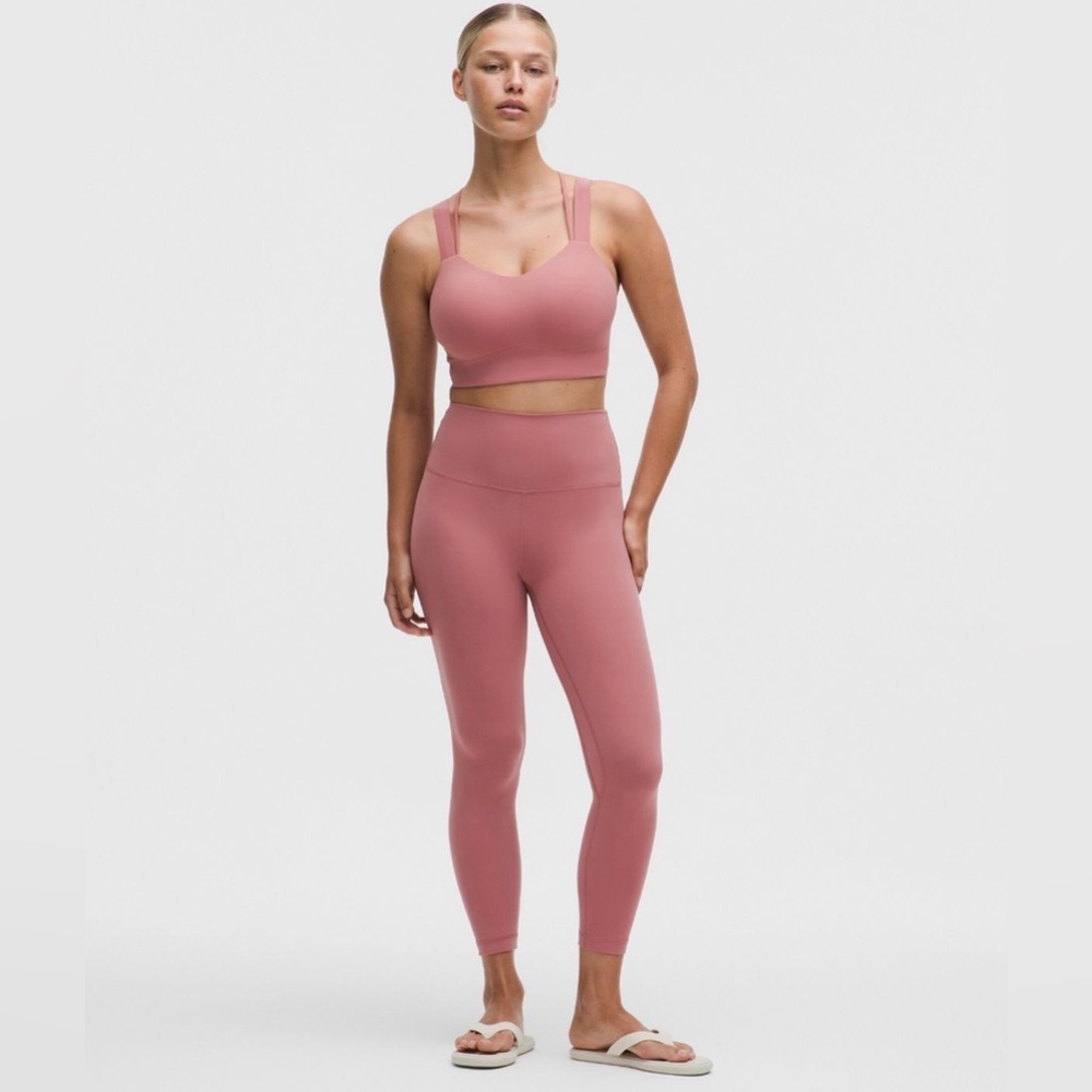 Lululemon Align High-Waisted Mauve Leggings Size 4